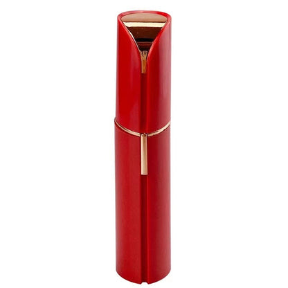 Lipstick-Style Electric Facial & Eyebrow Trimmer red by HitMyNeed