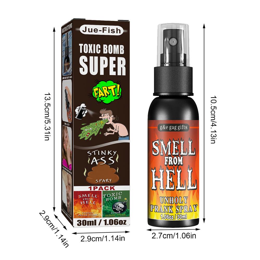 Liquid Fart Prank Spray - 30ml Gag Gift hell by HitMyNeed