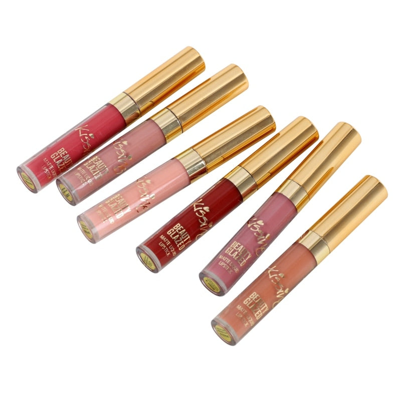 Liquid Matte Lipstick Set - 6 Professional Shades by HitMyNeed