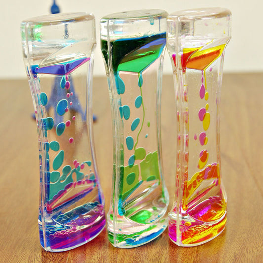 Liquid Motion Timer Floating Color Mix Toy by HitMyNeed
