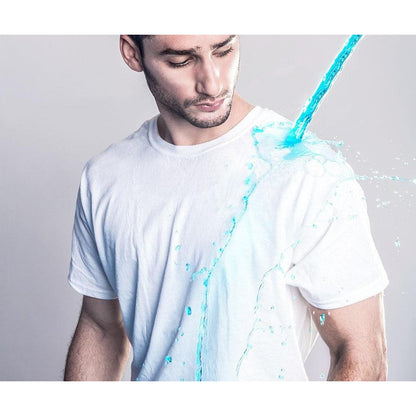 Liquid Repellent O-Neck Short Sleeve Shirt by HitMyNeed