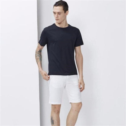 Liquid Repellent O-Neck Short Sleeve Shirt by HitMyNeed