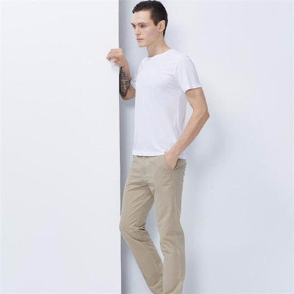 Liquid Repellent O-Neck Short Sleeve Shirt by HitMyNeed