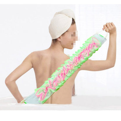 Long Bath Brush Back Scrubber with Dual Handles by HitMyNeed