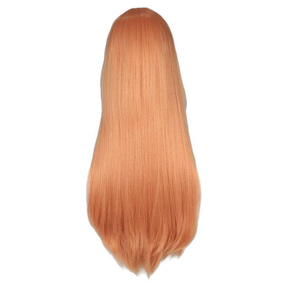 Long Black Red Ombre Straight Cosplay Wig 24" wan-zi-gold by HitMyNeed