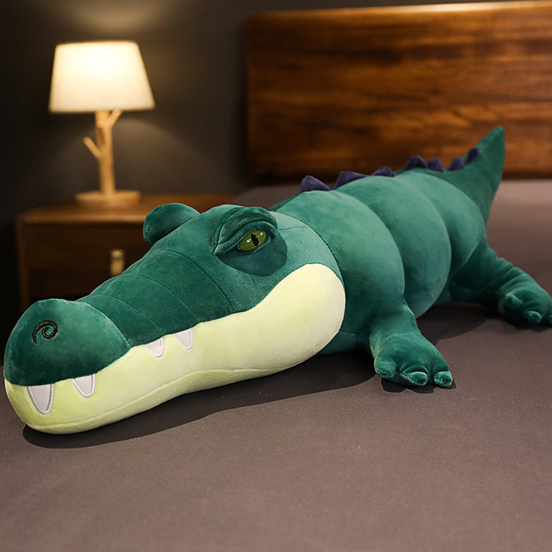 Long Crocodile Stuffed Animal Plush Toy 120cm c by HitMyNeed