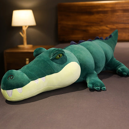 Long Crocodile Stuffed Animal Plush Toy 120cm c by HitMyNeed