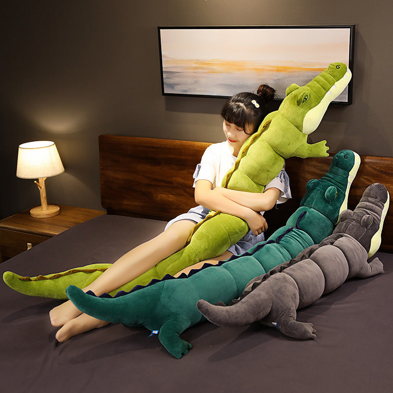 Long Crocodile Stuffed Animal Plush Toy by HitMyNeed