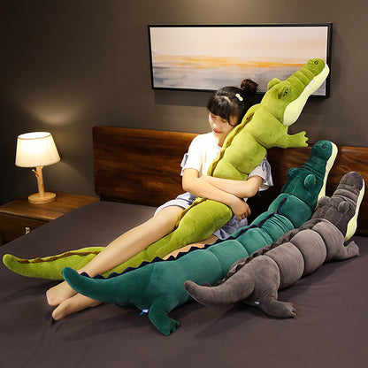 Long Crocodile Stuffed Animal Plush Toy by HitMyNeed