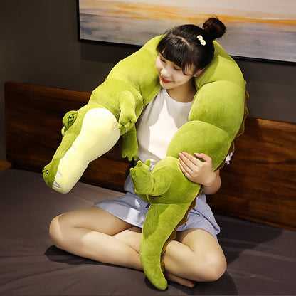 Long Crocodile Stuffed Animal Plush Toy by HitMyNeed