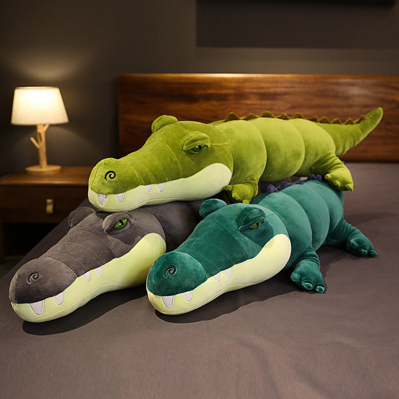Long Crocodile Stuffed Animal Plush Toy by HitMyNeed