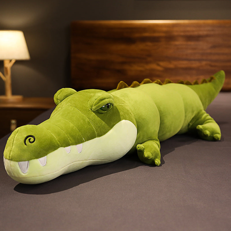Long Crocodile Stuffed Animal Plush Toy 80cm a by HitMyNeed