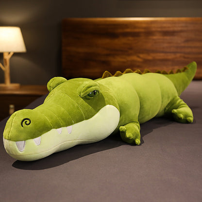 Long Crocodile Stuffed Animal Plush Toy 80cm a by HitMyNeed