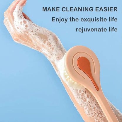 Long Handle Bath Brush with Soft Bristles by HitMyNeed
