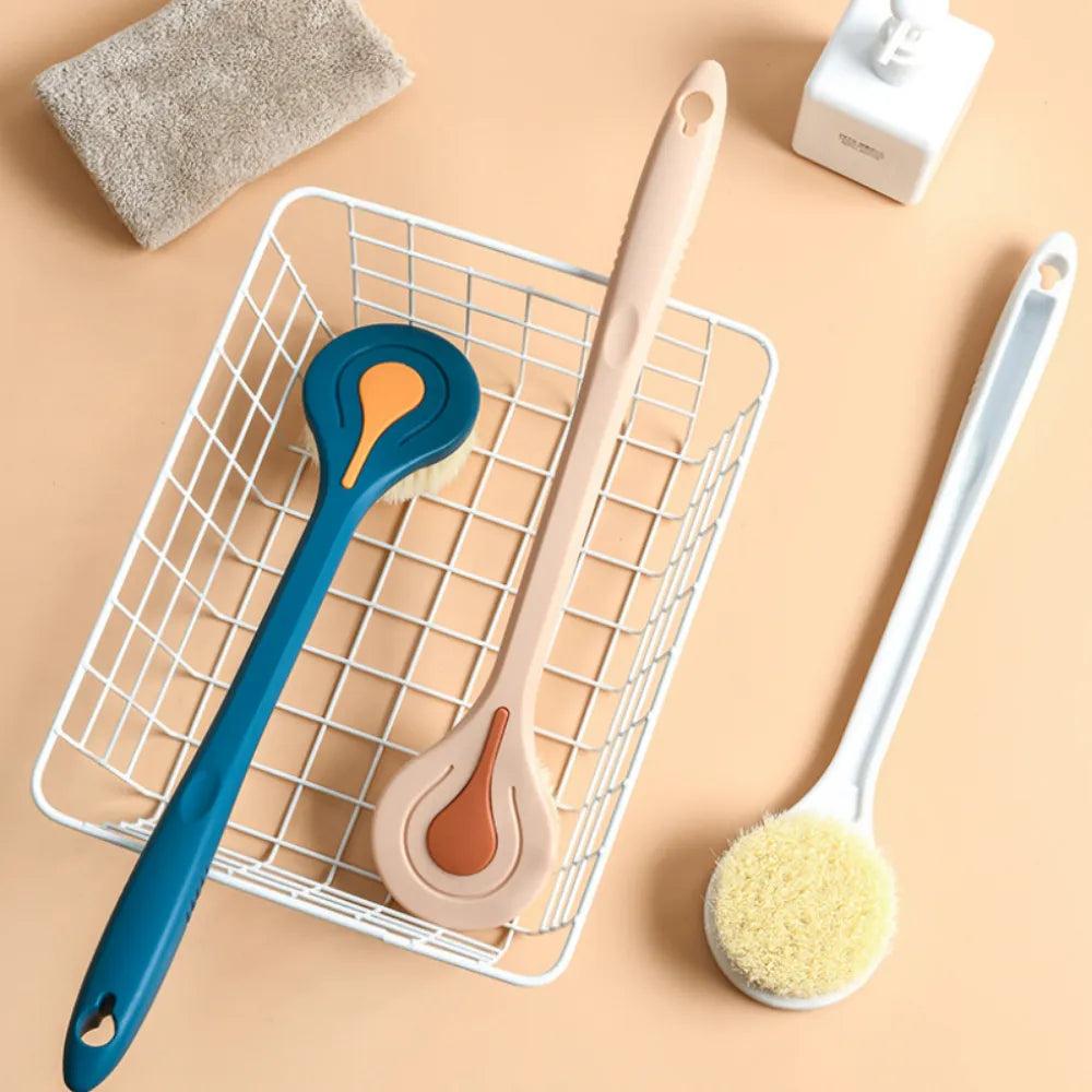 Long Handle Bath Brush with Soft Bristles by HitMyNeed