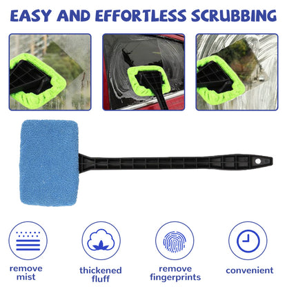 Long Handle Car Interior Windshield Cleaning Kit by HitMyNeed