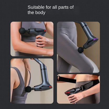 Long-Handle Deep Tissue Percussion Massage Gun by HitMyNeed