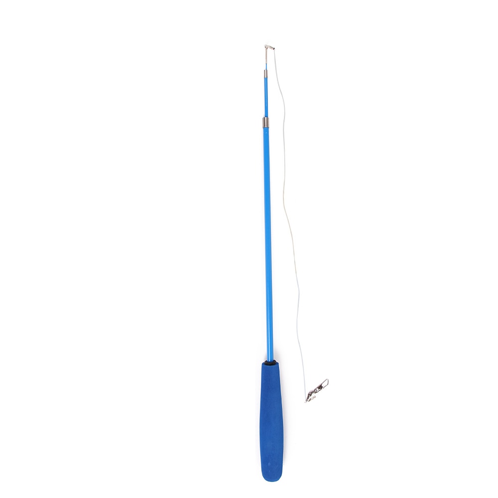 Long Handle Feather Cat Tickler Wand Set (11 pcs) by HitMyNeed
