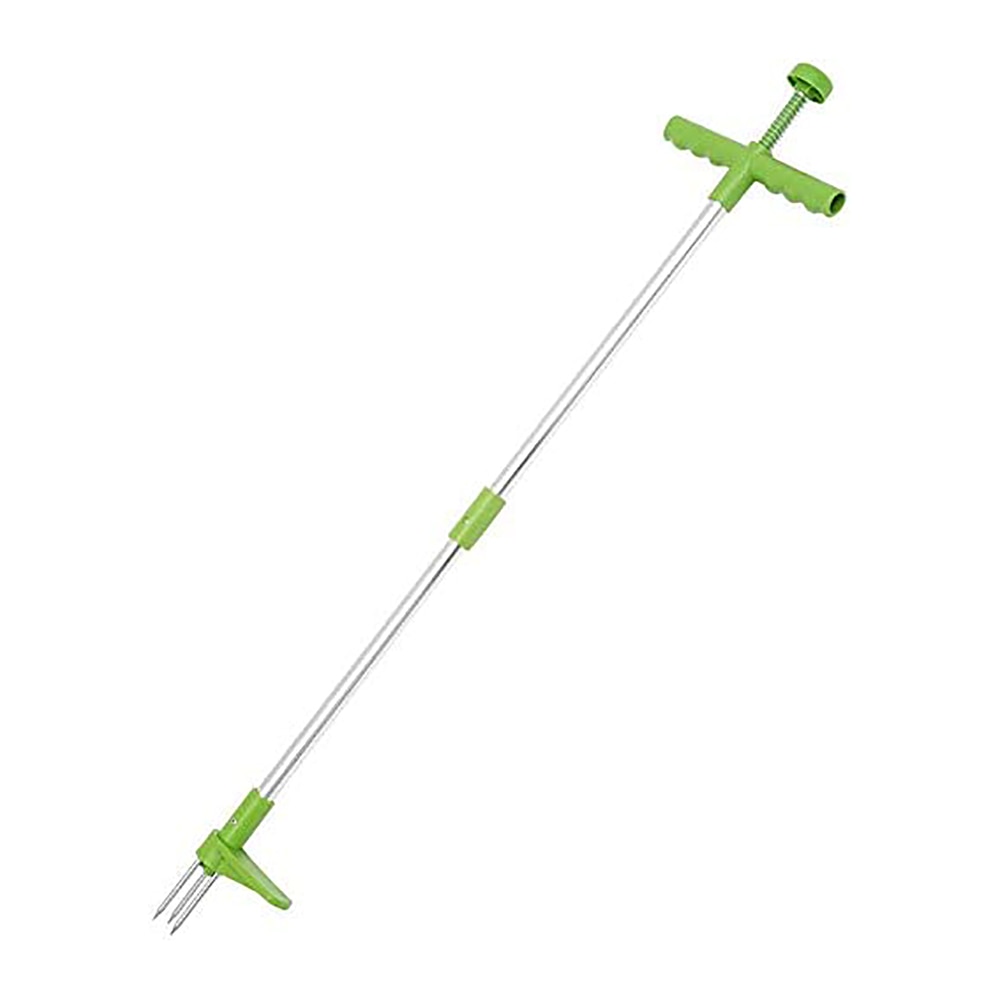 Long Handle Garden Weeder Tool with Step Pedal by HitMyNeed
