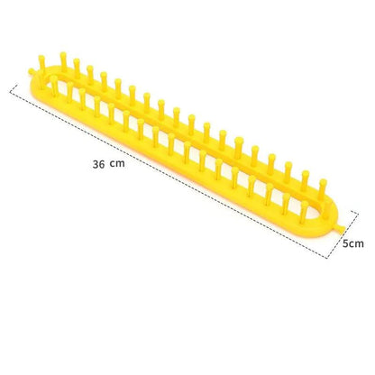 Long Handle Knitting Loom with Pompom Maker 36cm by HitMyNeed