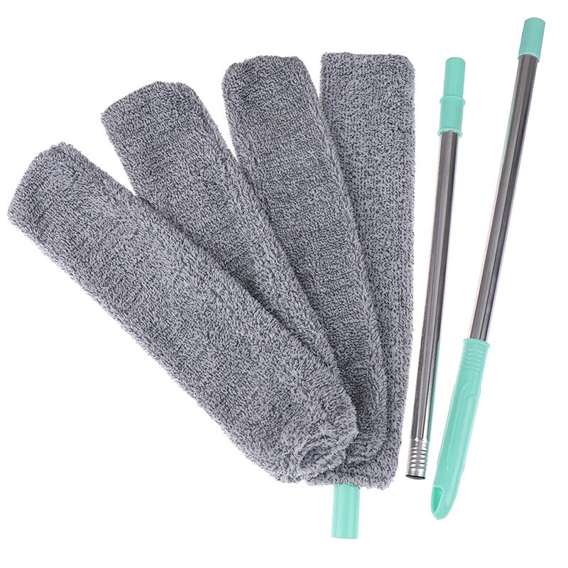 Long Handle Microfiber Floor Mop with 4 Pads by HitMyNeed