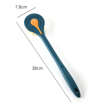 Long Handle Soft Bristle Bath & Back Brush by HitMyNeed