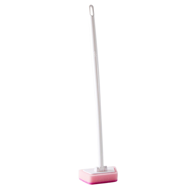 Long Handle Sponge Scrubber for Bathroom & Kitchen by HitMyNeed