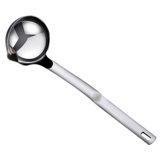 Long Handle Stainless Steel Oil Strainer Spoon by HitMyNeed