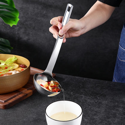 Long Handle Stainless Steel Oil Strainer Spoon by HitMyNeed
