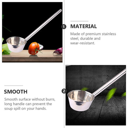 Long Handle Stainless Steel Water Spoon Ladle by HitMyNeed