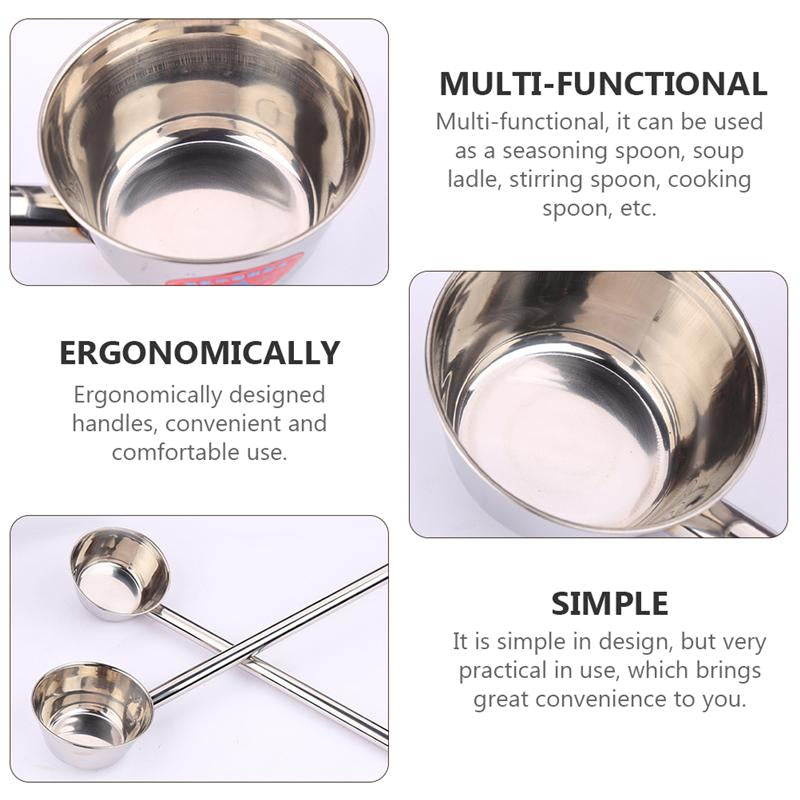 Long Handle Stainless Steel Water Spoon Ladle by HitMyNeed