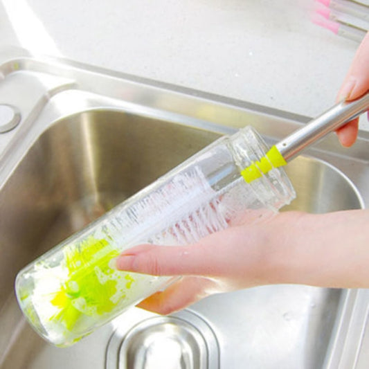 Long Handle Water Bottle Cleaning Brush 32.5cm by HitMyNeed