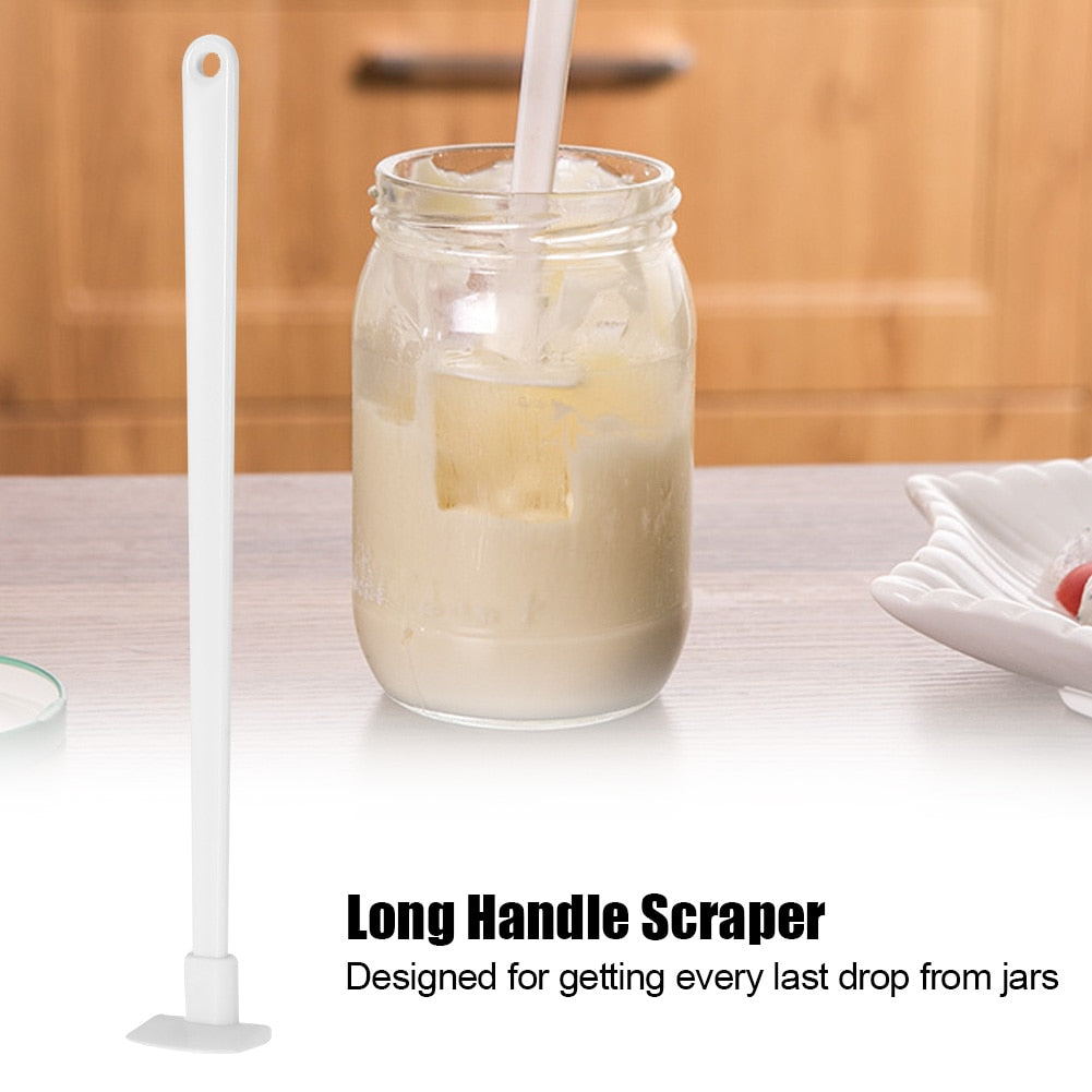 Long Handled Silicone Jar Scraper Spatula by HitMyNeed