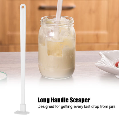 Long Handled Silicone Jar Scraper Spatula by HitMyNeed