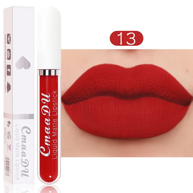 Long Lasting Velvet Matte Liquid Lipstick Waterproof 13.0 by HitMyNeed
