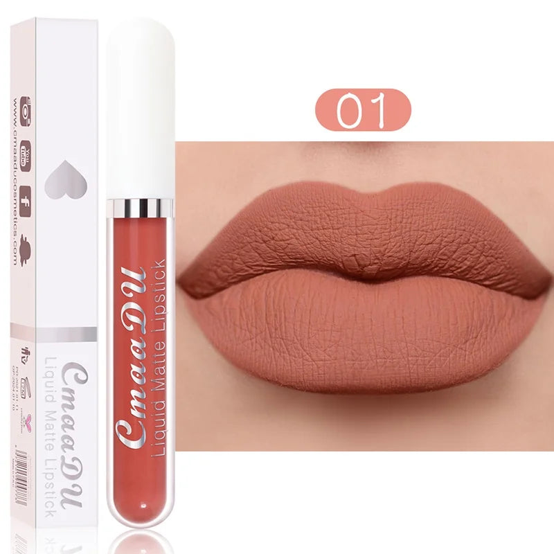 Long Lasting Velvet Matte Liquid Lipstick Waterproof 1.0 by HitMyNeed