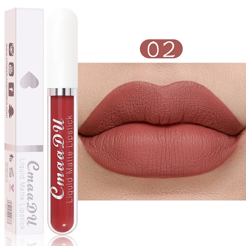 Long Lasting Velvet Matte Liquid Lipstick Waterproof 2.0 by HitMyNeed