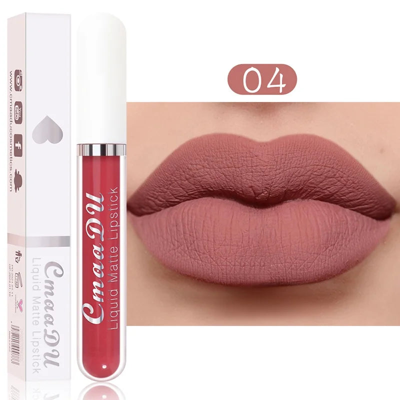 Long Lasting Velvet Matte Liquid Lipstick Waterproof 4.0 by HitMyNeed