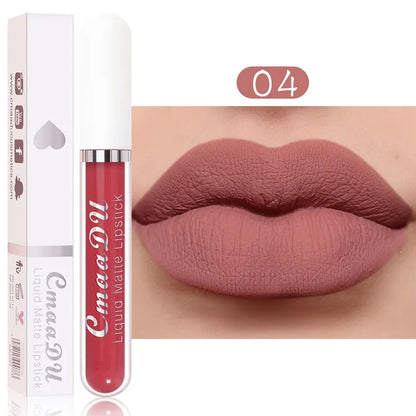 Long Lasting Velvet Matte Liquid Lipstick Waterproof 4.0 by HitMyNeed