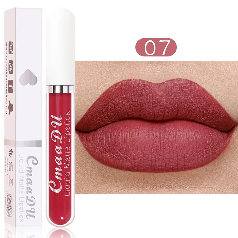 Long Lasting Velvet Matte Liquid Lipstick Waterproof 7.0 by HitMyNeed