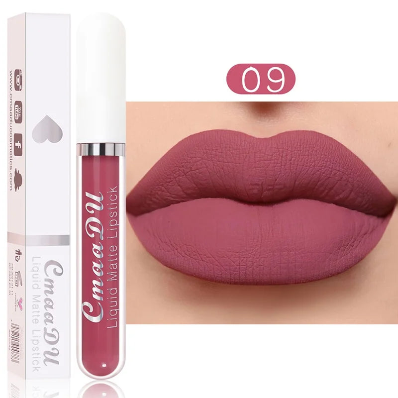 Long Lasting Velvet Matte Liquid Lipstick Waterproof 9.0 by HitMyNeed