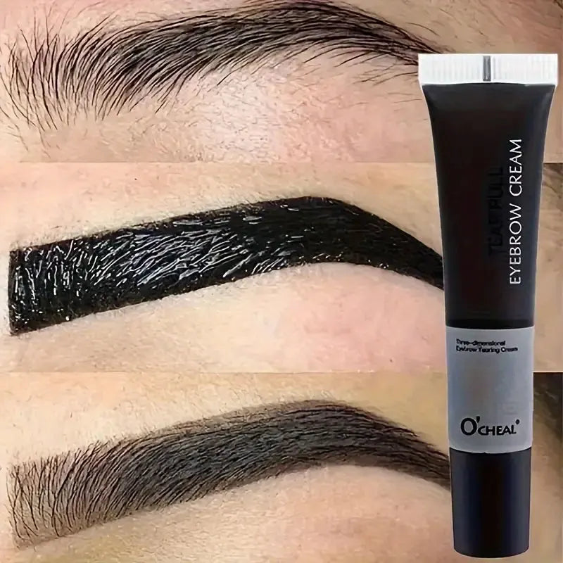 Long-Lasting Waterproof Semi-Permanent Eyebrow Gel light-brown by HitMyNeed