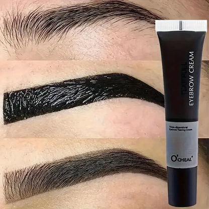 Long-Lasting Waterproof Semi-Permanent Eyebrow Gel light-brown by HitMyNeed