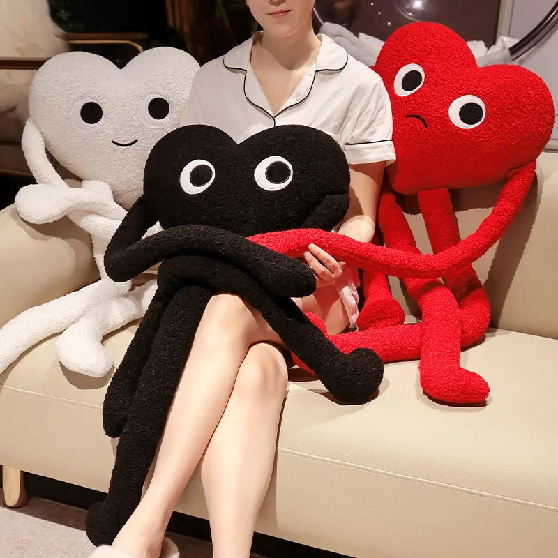 Long Legs Heart Pillow Plush Toy 100 cm by HitMyNeed