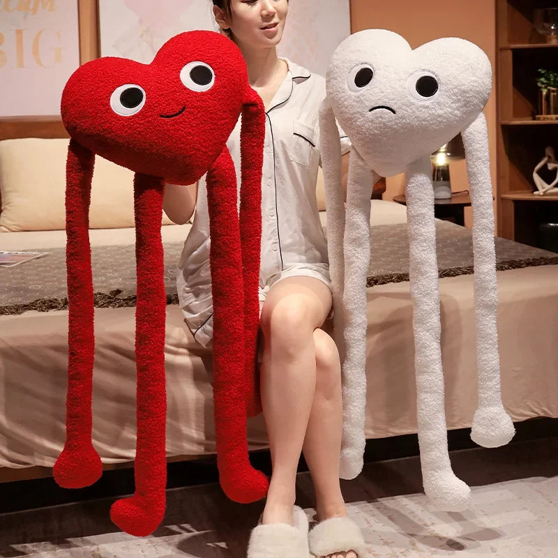 Long Legs Heart Pillow Plush Toy 100 cm by HitMyNeed