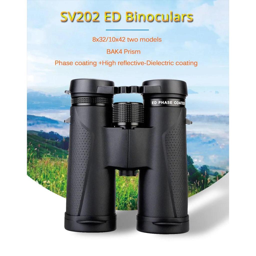 Long Range ED Binoculars 8x32 8x42 10x42 IPX7 by HitMyNeed