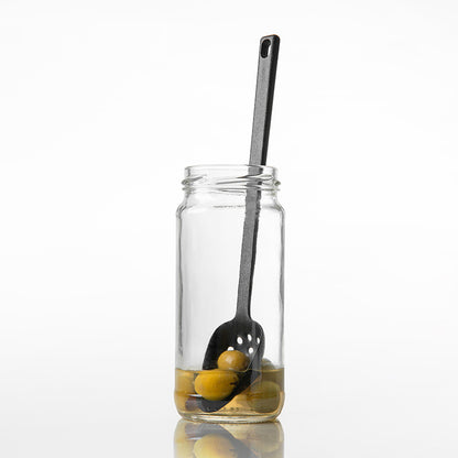 Long Slotted Nylon Spoon for Jars and Hot Liquids by HitMyNeed