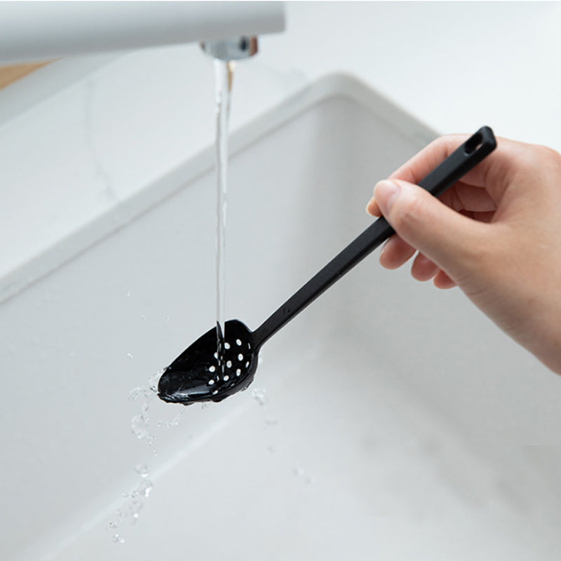 Long Slotted Nylon Spoon for Jars and Hot Liquids by HitMyNeed