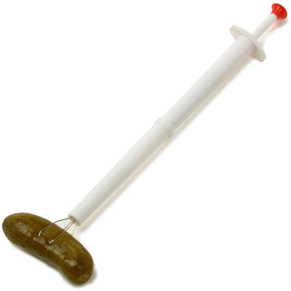 Long Spring-Loaded Pickle Pincher Tongs 20cm by HitMyNeed