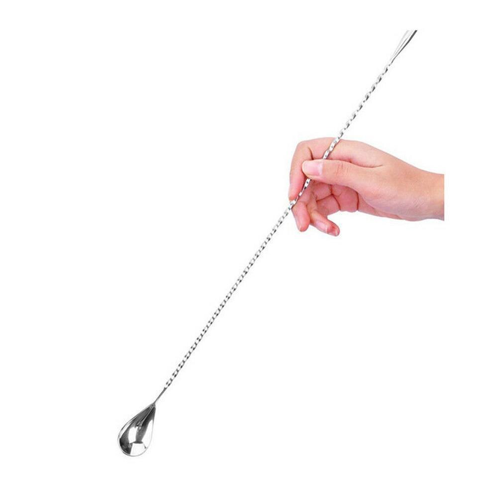 Long Stainless Steel Cocktail Stirring Spoon 30cm by HitMyNeed
